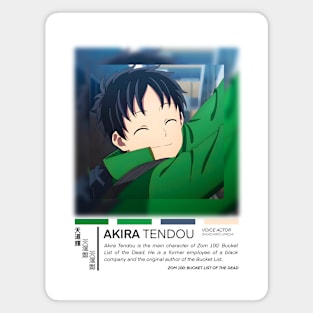 Akira Tendou | Zombie 100 Magnet